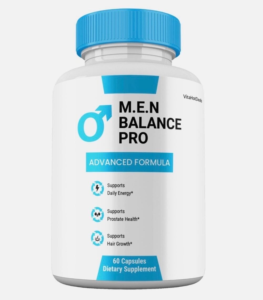M.E.N Balance Pro Supplemement, Max Strength, MEN BalancePro Capsules (1 Pack)